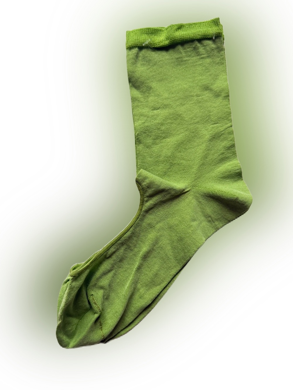 Women's Everyday Crew Sock - Lime Green